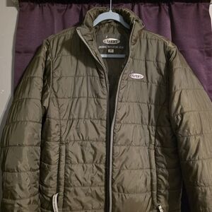 Avery Women's Olive Puffer Jacket